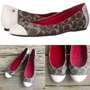 NWOB Coach Chelsea Flats Sz 8.5